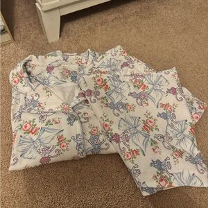 LoveShackFancy x Roller Rabbit Floral PJS